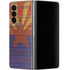 Arizona Flag Dark Wood Galaxy Z Fold4 5G Skin